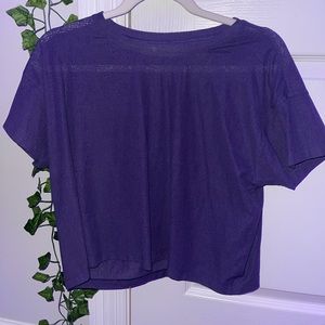 lululemon cropped t shirt